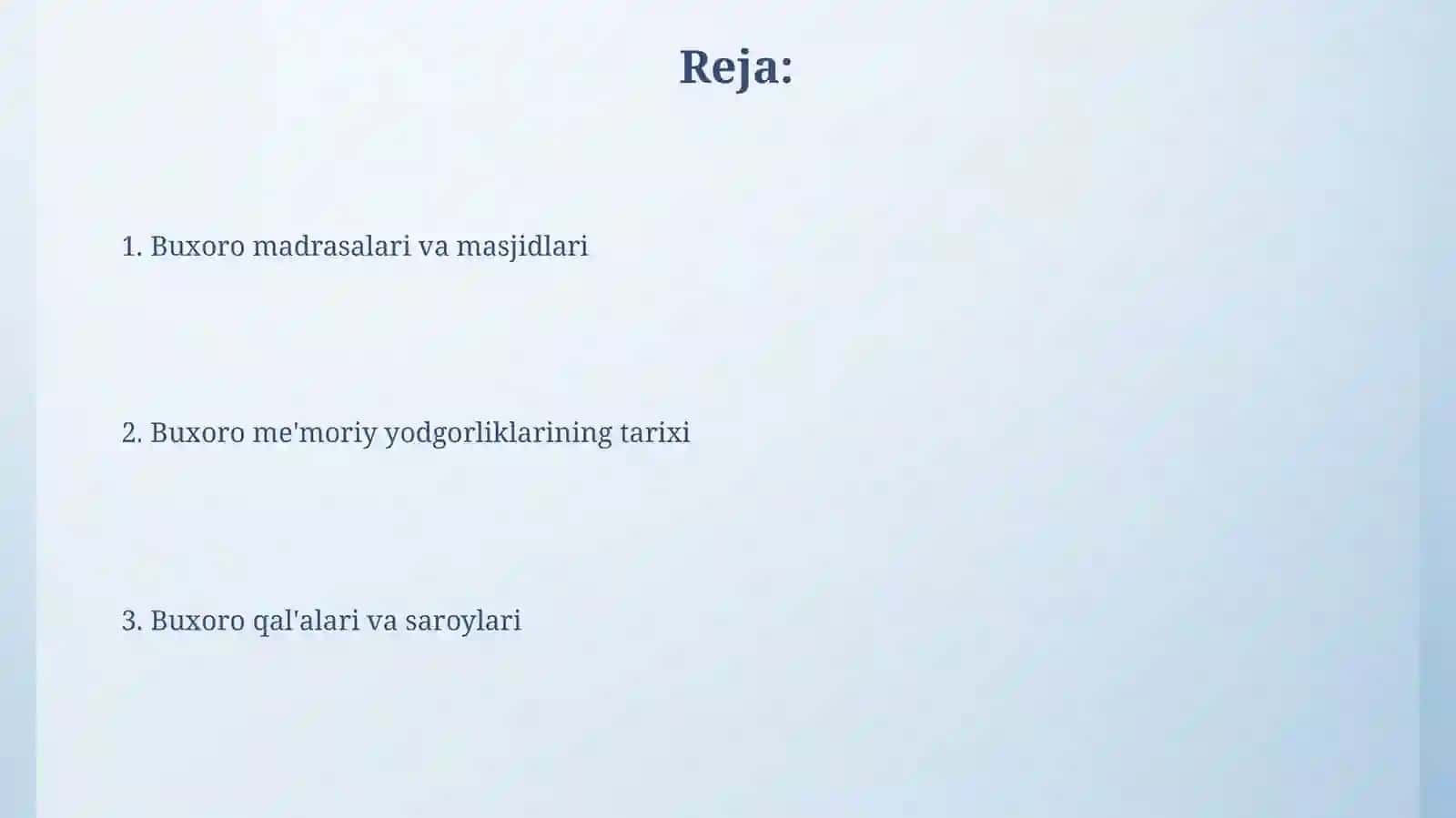 Buxorodagi tarixiy obidalar 2