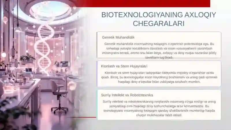 Biotika va Global Diniy Hamkorlik: Yangi Davr 2
