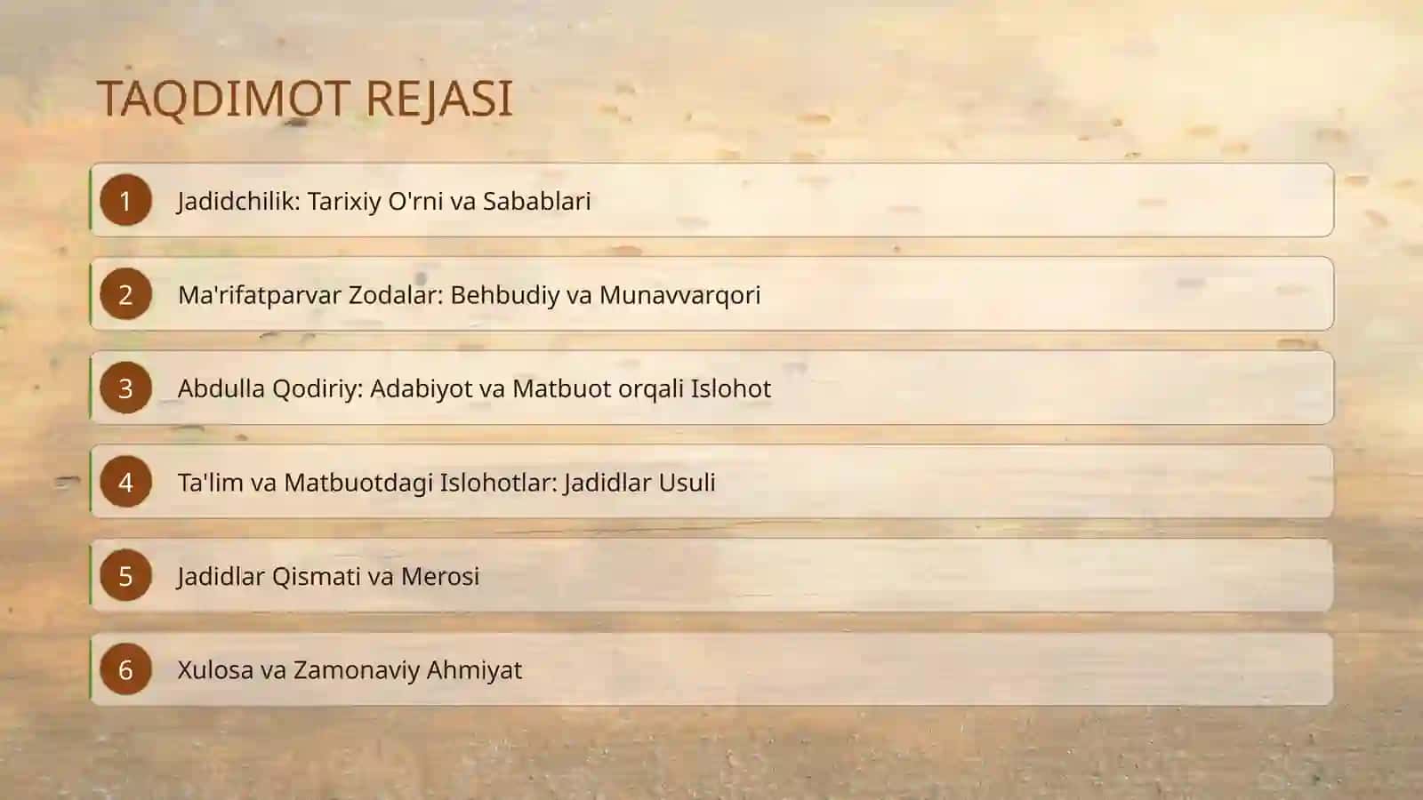 Mustamlaka sharoitida modernizatsiya imperativlari va intellektual qarshilik harakati 2