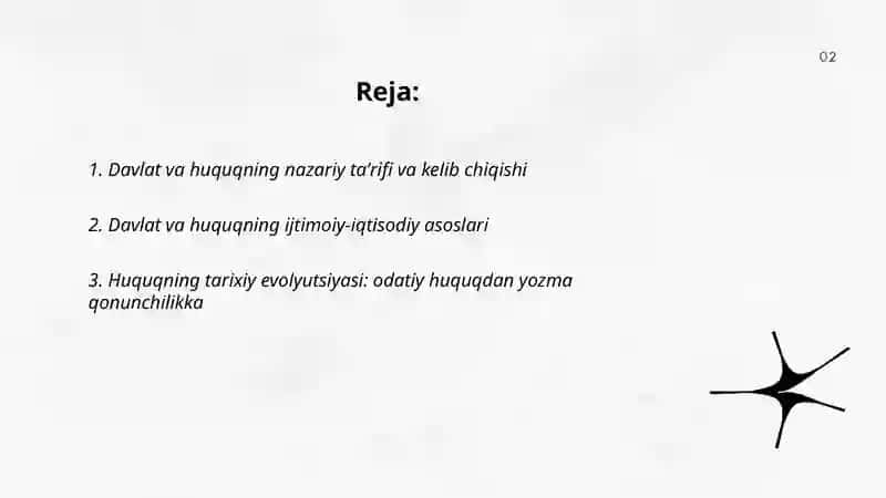 Davlat va huquqning kelib chiqishi 2
