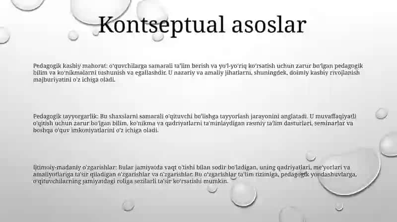 Pedogogik Professionalizm Va Pedogogik Ta'Lim 2