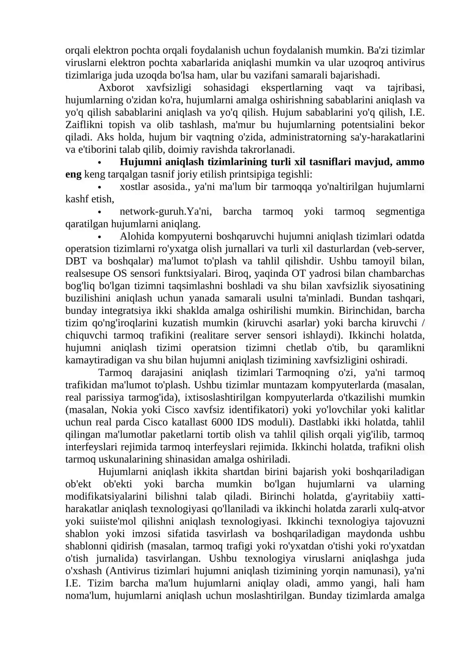 Hujumni aniqlash texnologiyasi 2