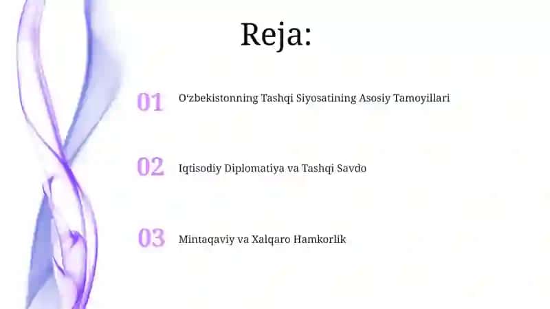 Oʻzbekistonning Tashqi Siyosatining Asosiy Tamoyillari 2