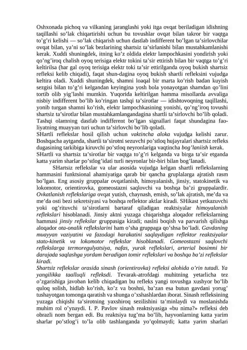 OLIY NERV FAOLIYATINING PRINSIPLARI VA TEKSHIRISH USULLARI 2
