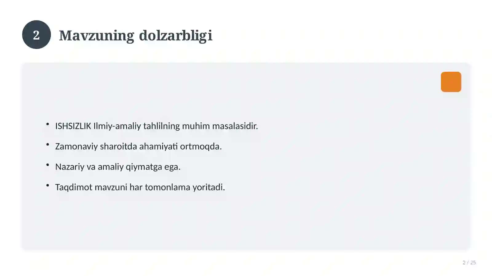ISHSIZLIK 2
