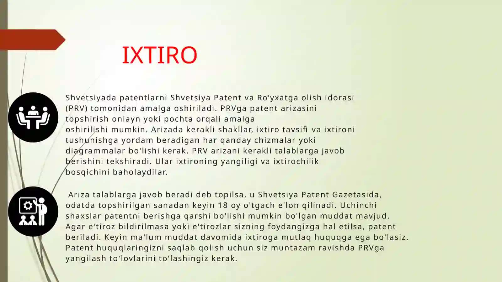 SHVETSIYADA INTELLEKTUAL MULK HUQUQI 2