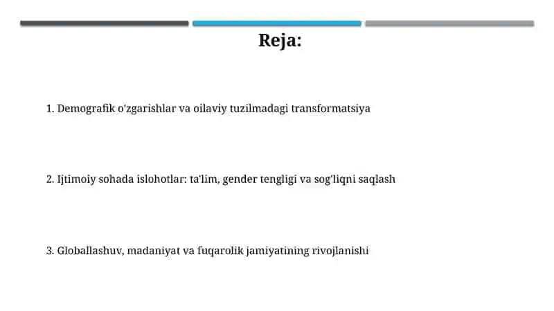 Demografik o'zgarishlar va oilaviy tuzilmadagi transformatsiya 2