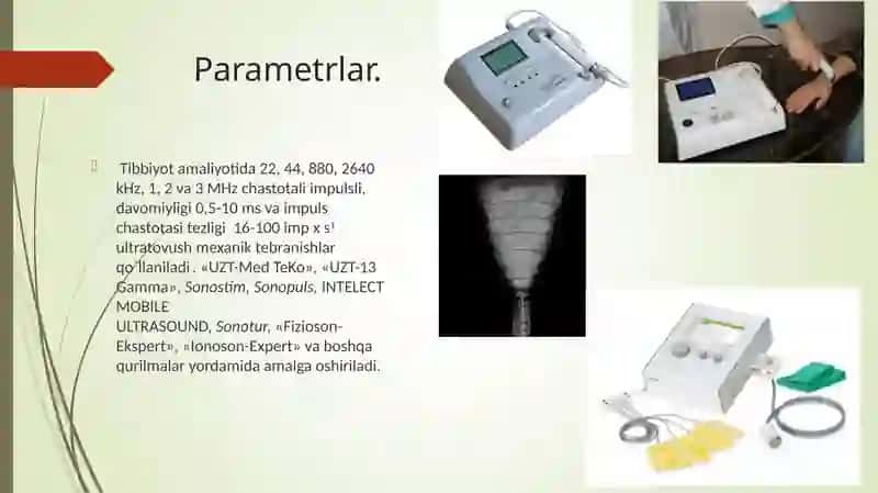 Ultratovush terapiyasi 2