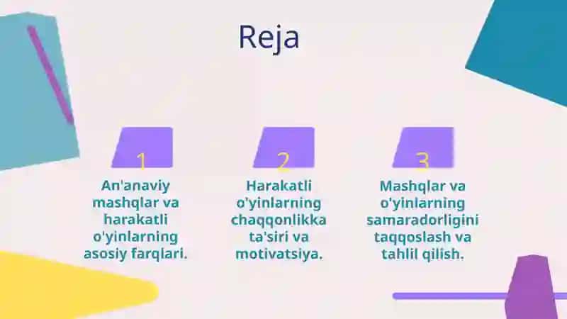 Chaqqonlikni rivojlantirishda an'anaviy mashqlar va harakatli o'yinlarning samaradorligini taqqoslash va tahlil qilish 2