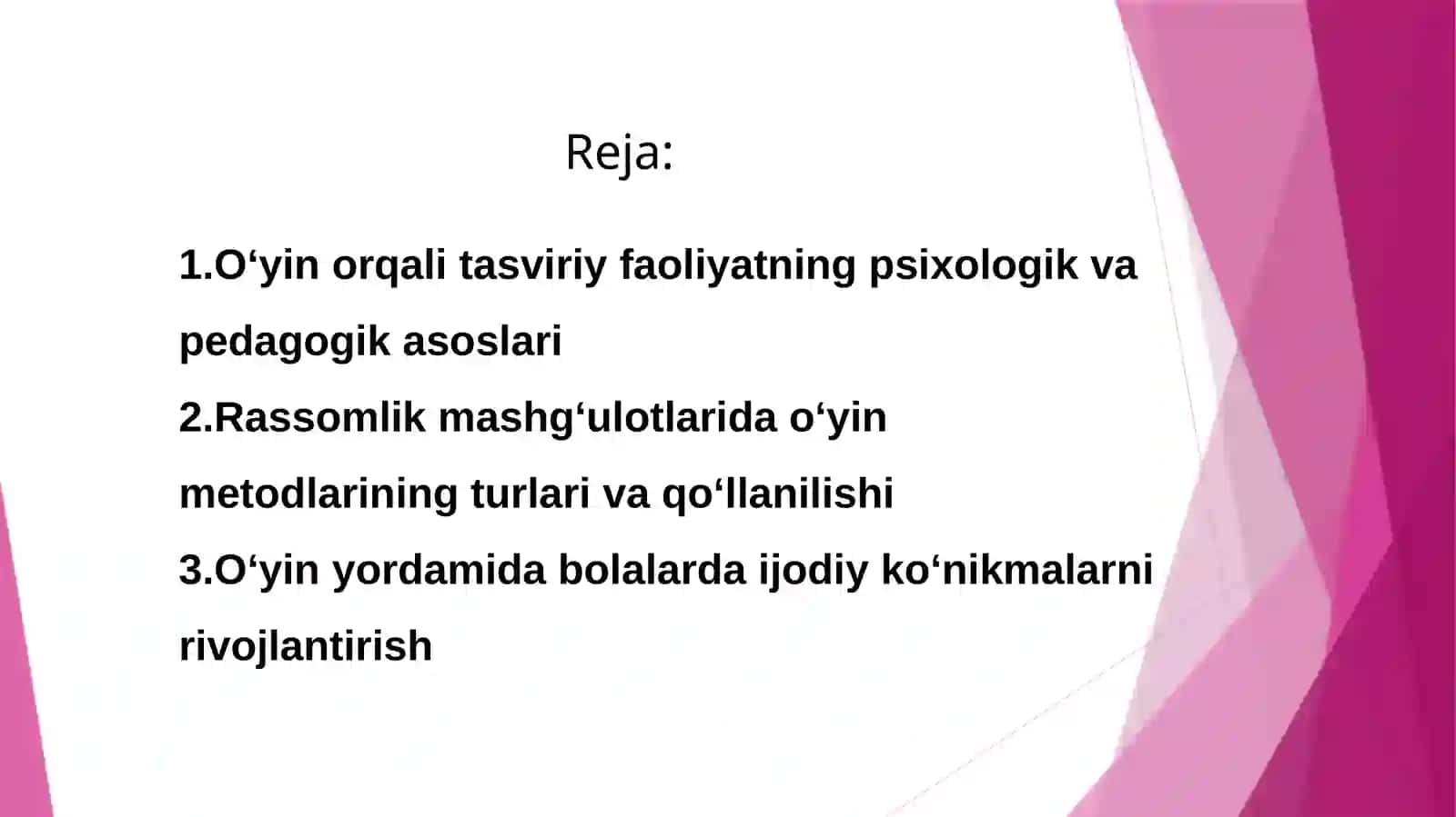 O‘yin orqali tasviriy faoliyatga o‘rgatish 2
