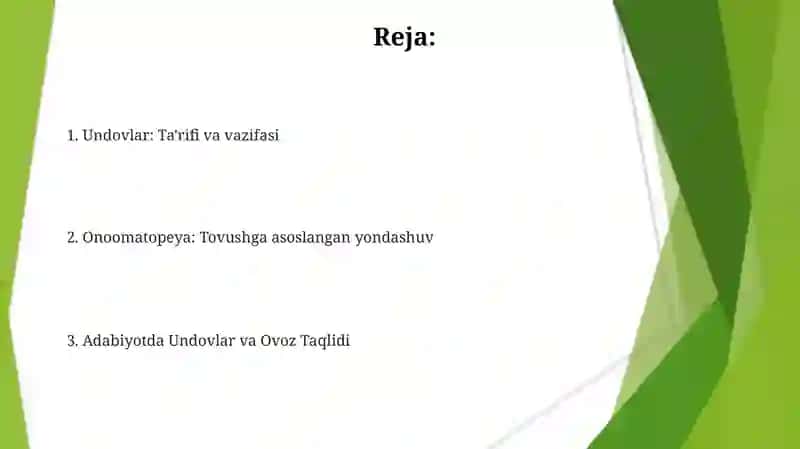 Onomatopeya va Undovlar 2