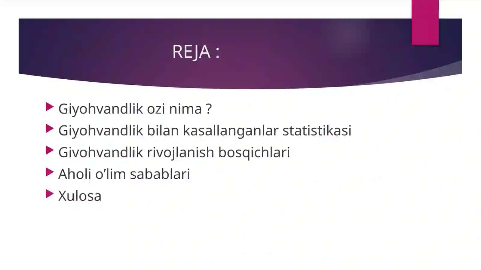Giyohvandlik-davr vabosi 2