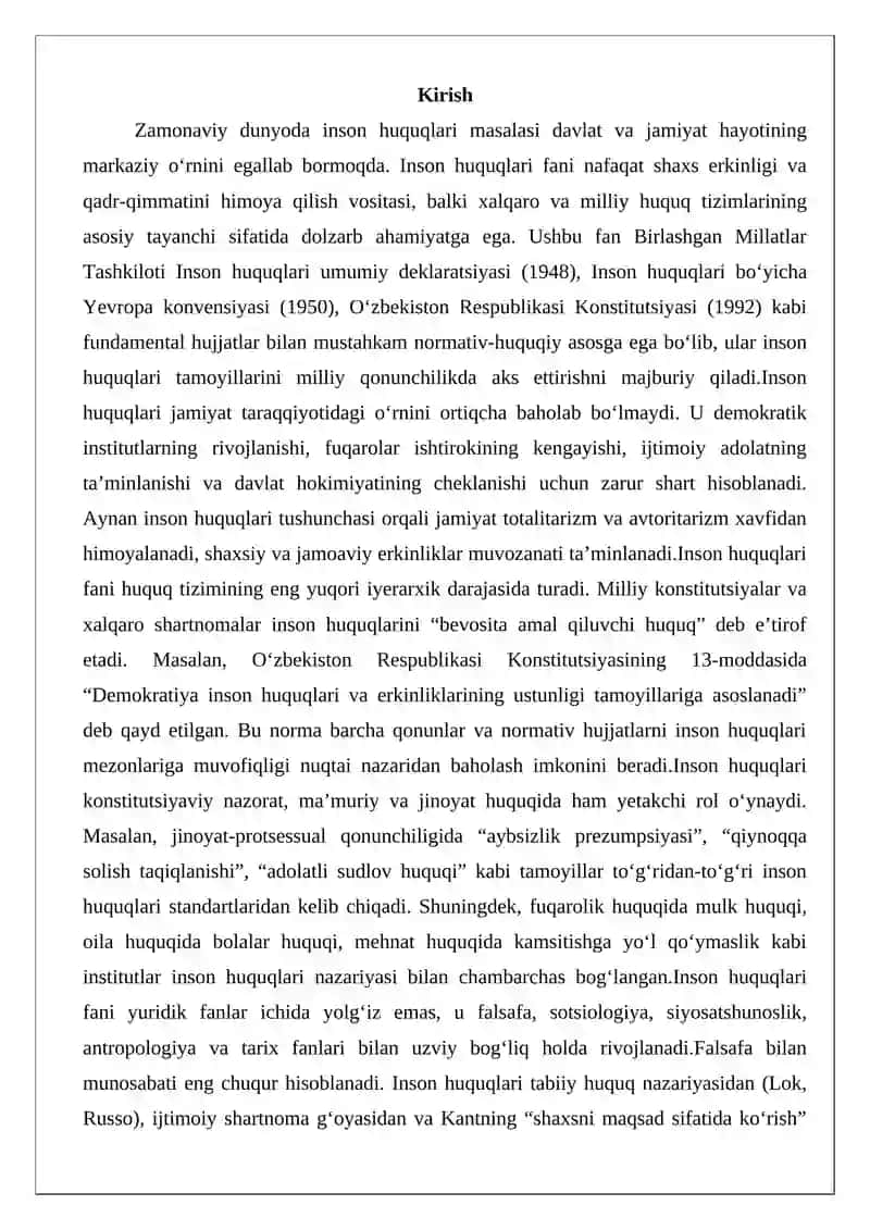 Inson huquqlari 2