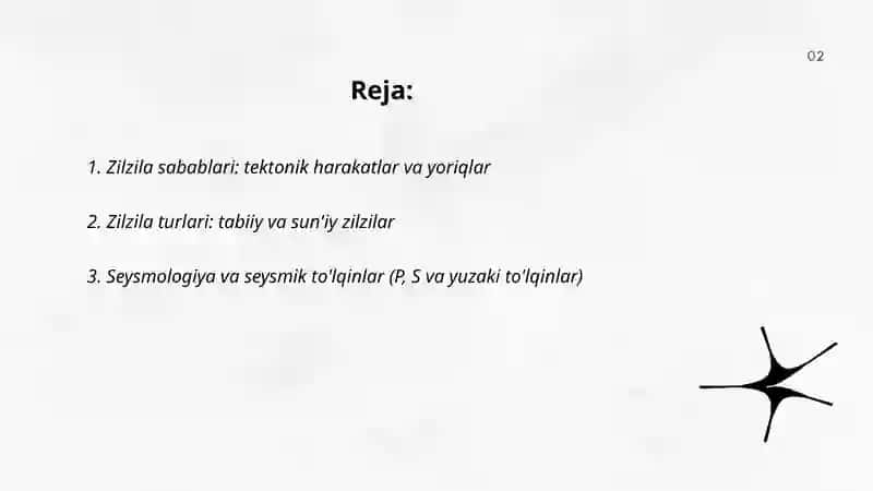Zilzila va uning oqibatlari 2