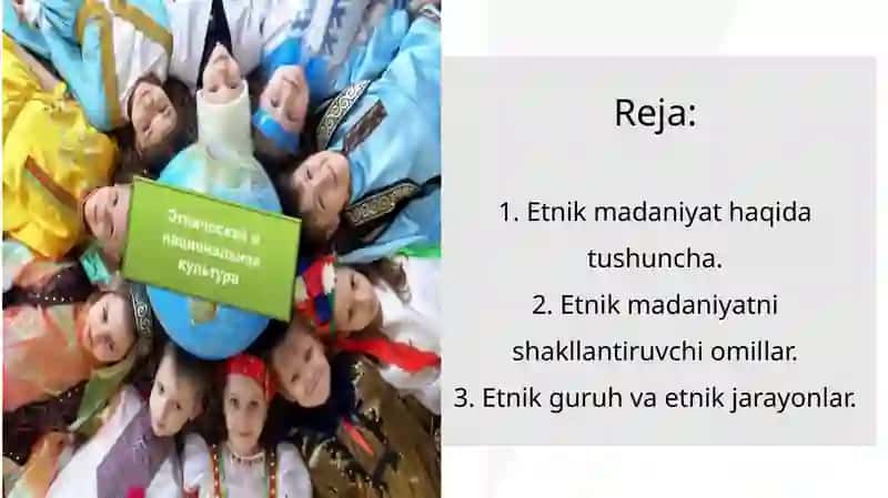 Etnik madaniyat 2