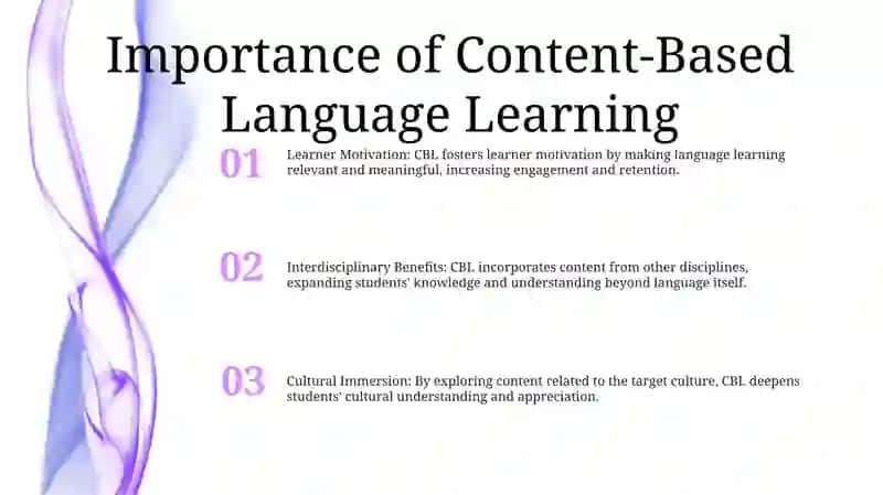 The Language Learning Task: Ctb (Content Based Learning) 2