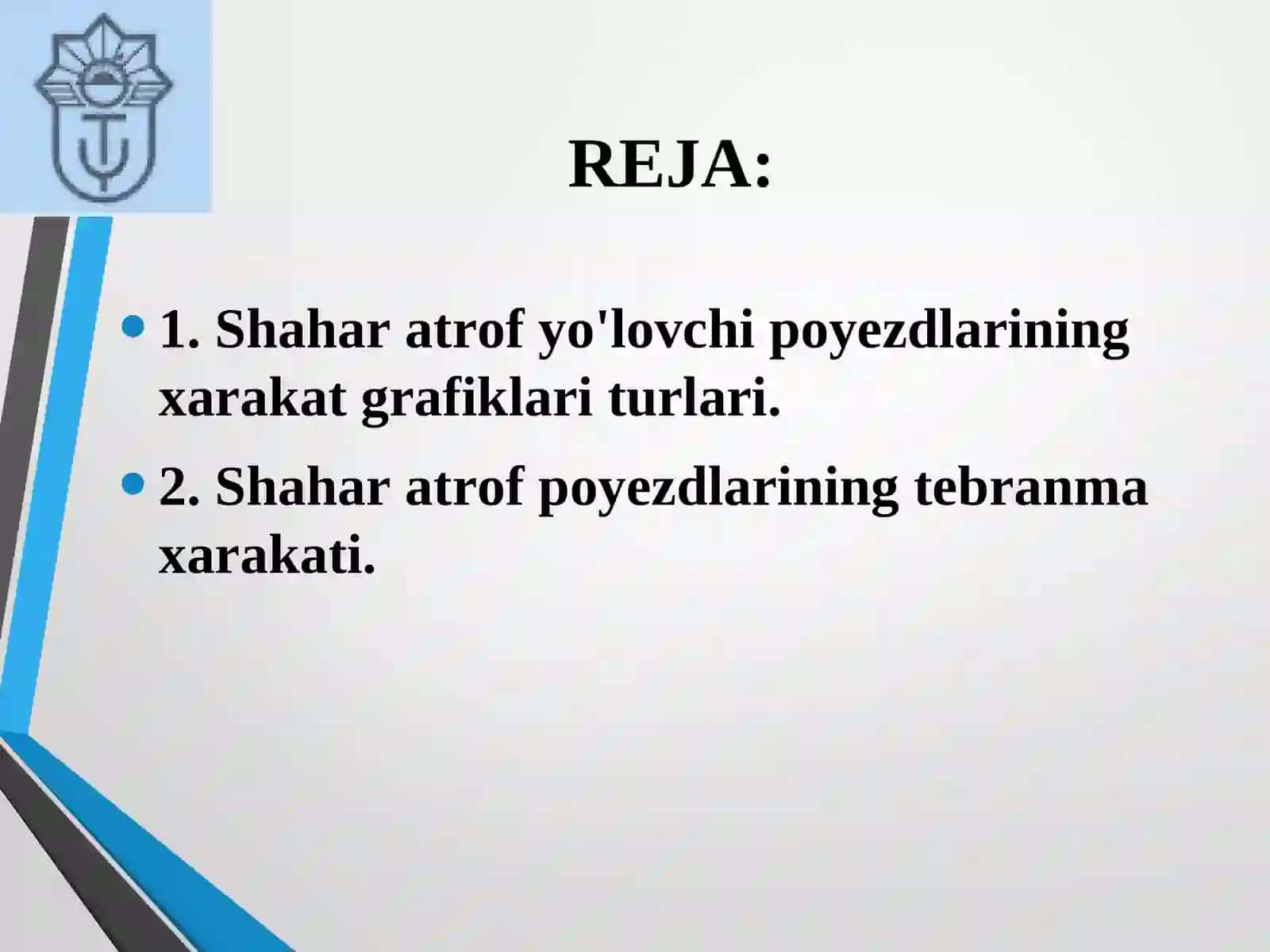 11-MA’RUZA. SHАHАRАTRОFLINIYALАRININGPОYЕZDLАRHАRАKАTGRАFIGI 2