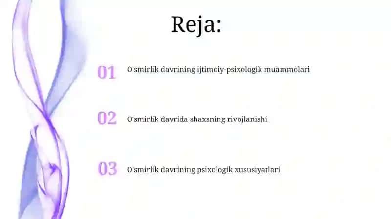 O'smirlik davrining psixik xususiyatlari 2
