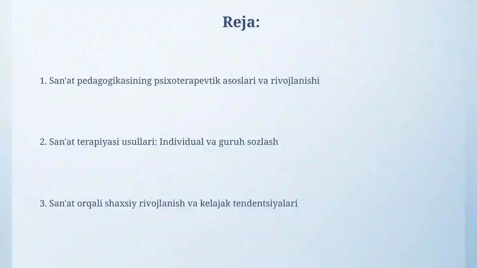 Individual va guruxlar rejimda Art pedagogikaning psixoterapevtik imkoniyatlari 2