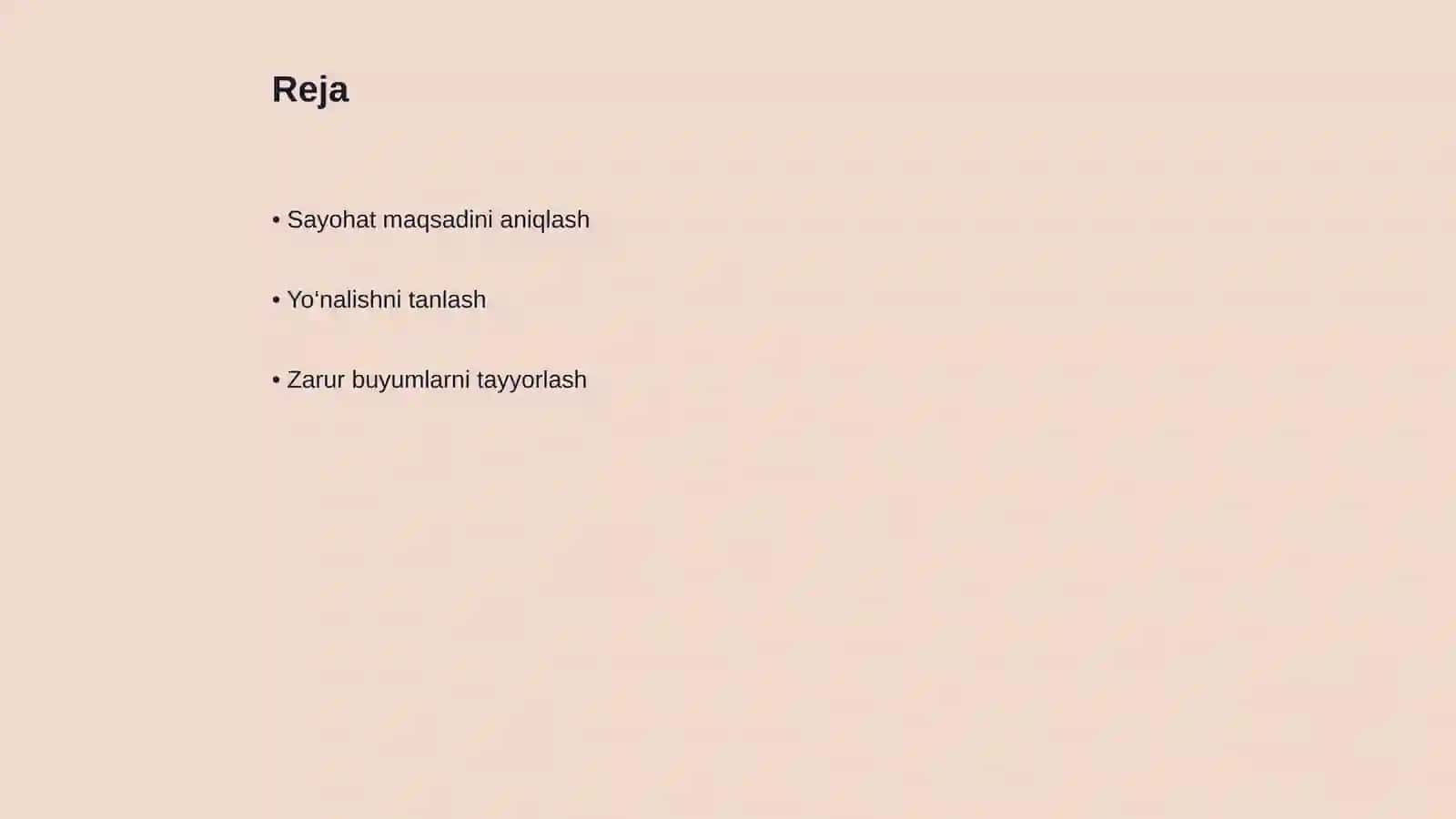 Tasodifiy sayohay 2