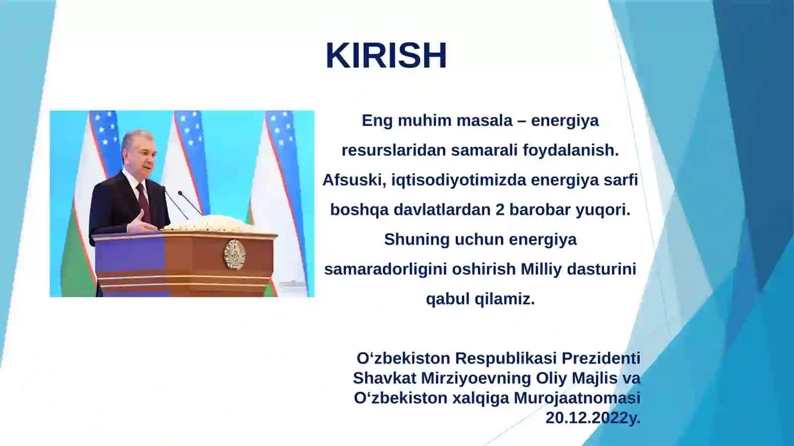 Energetika va iqtisodiy barqarorlik 2