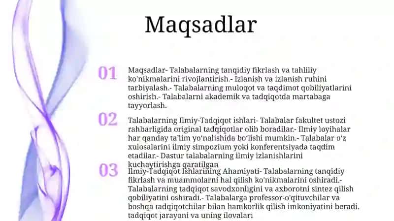 Talabalarning Ilmiy-Tadqiqot Ishlari 2