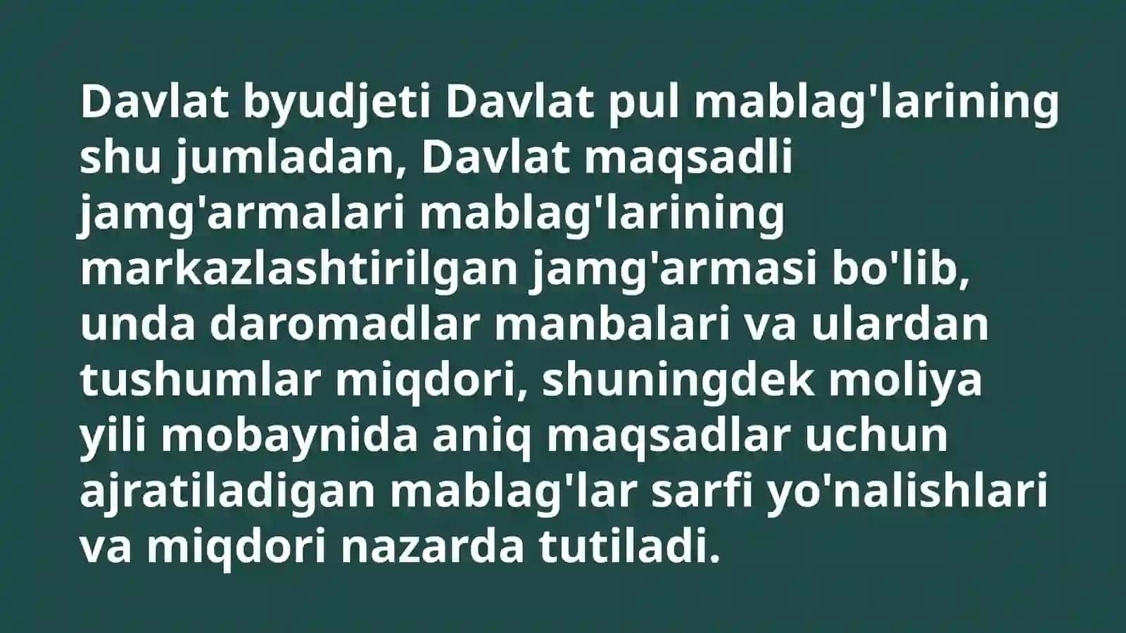 Byudjet hisobining predmeti,metodi va uslubiy asoslari 2