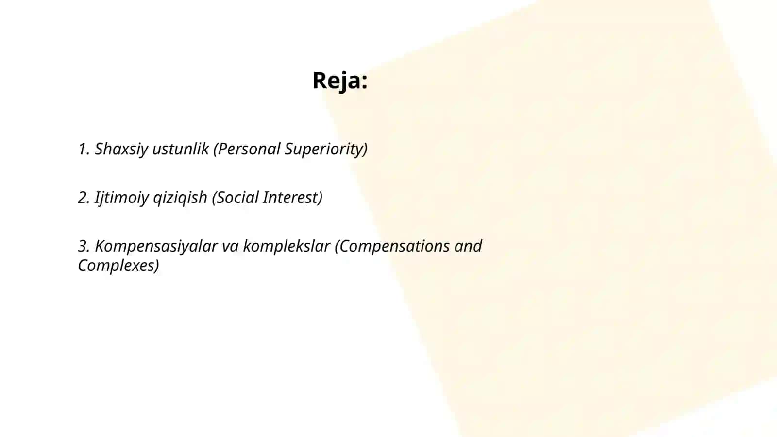 Alfred Adler individual psixologiyası 2
