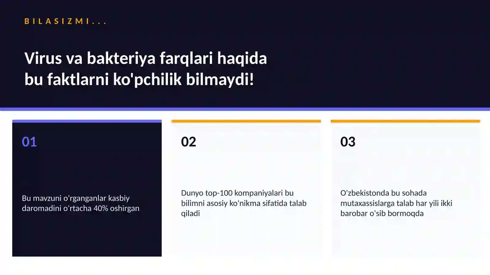 Virus va bakteriya farqlari 2