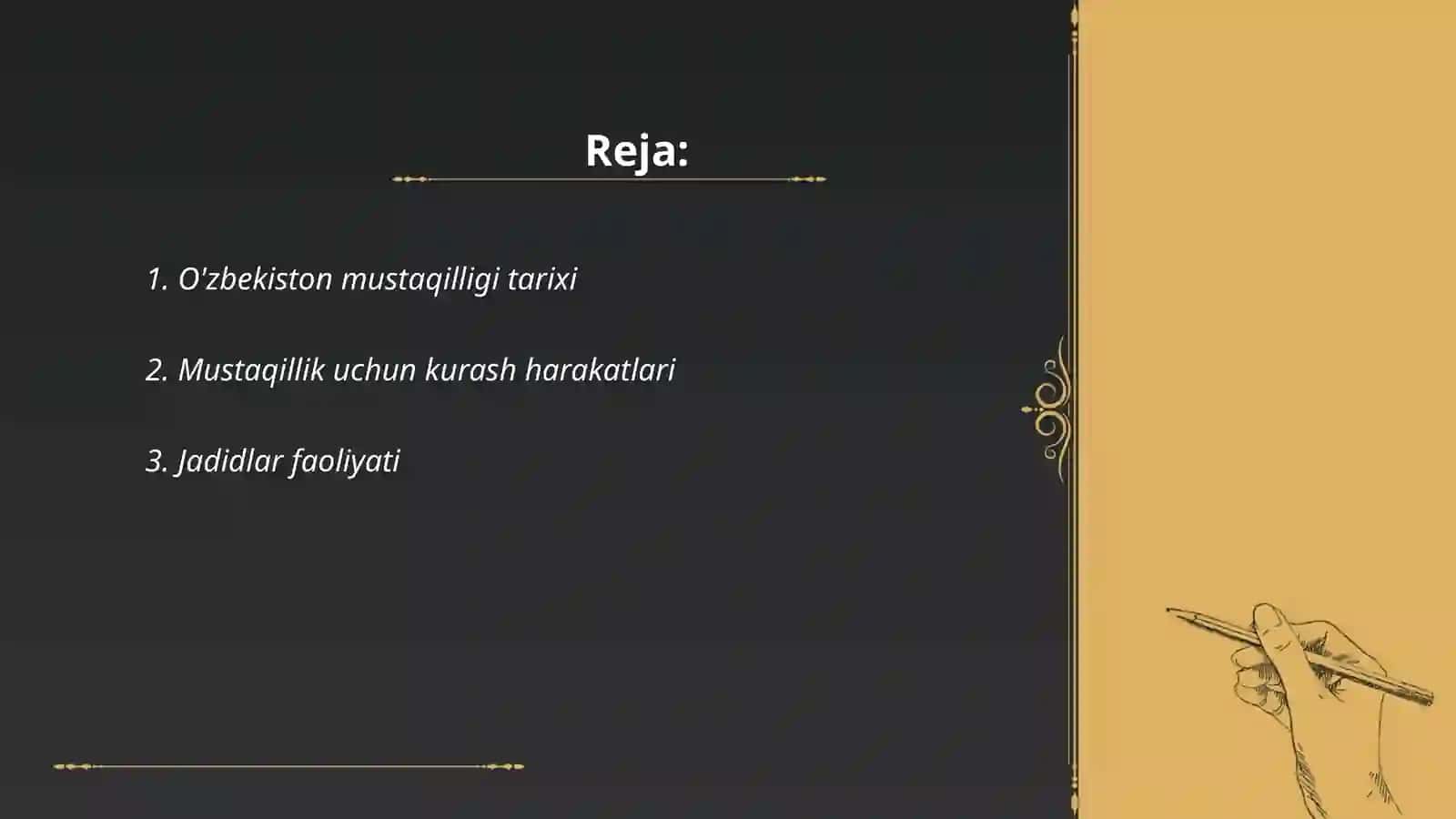 O'zbekistonda mustaqillik g'oyalarining tarixiy asoslari 2