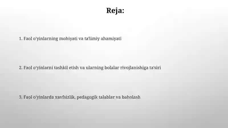 Harakatli oyinlar haqida tushuncha va pedagogik ahamiyati 2