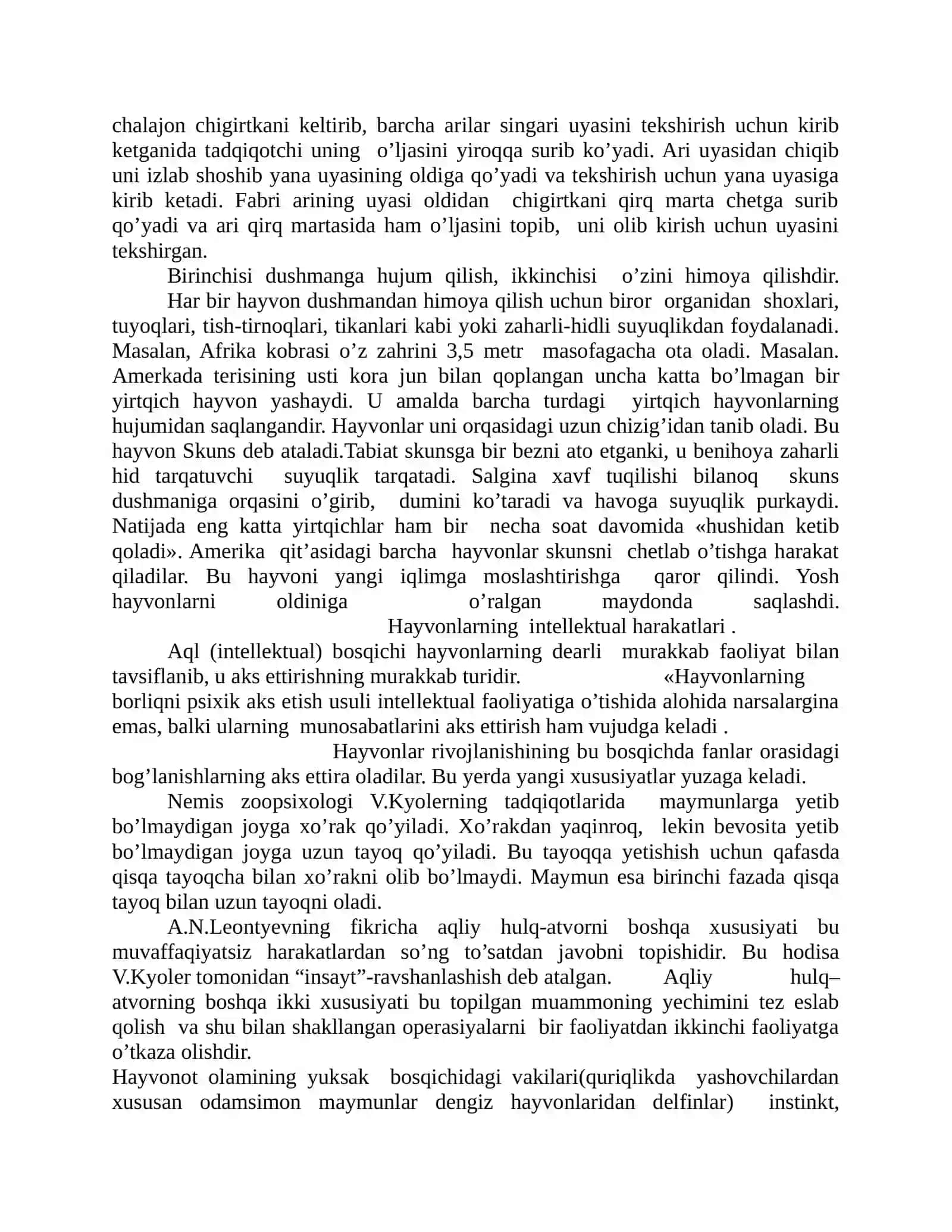 Ong tarqqiyoti va ongsizlik 2