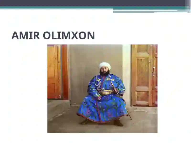 AMIR OLIMXON“BUXORO XALQINIG HASRATI TARIXI” 2