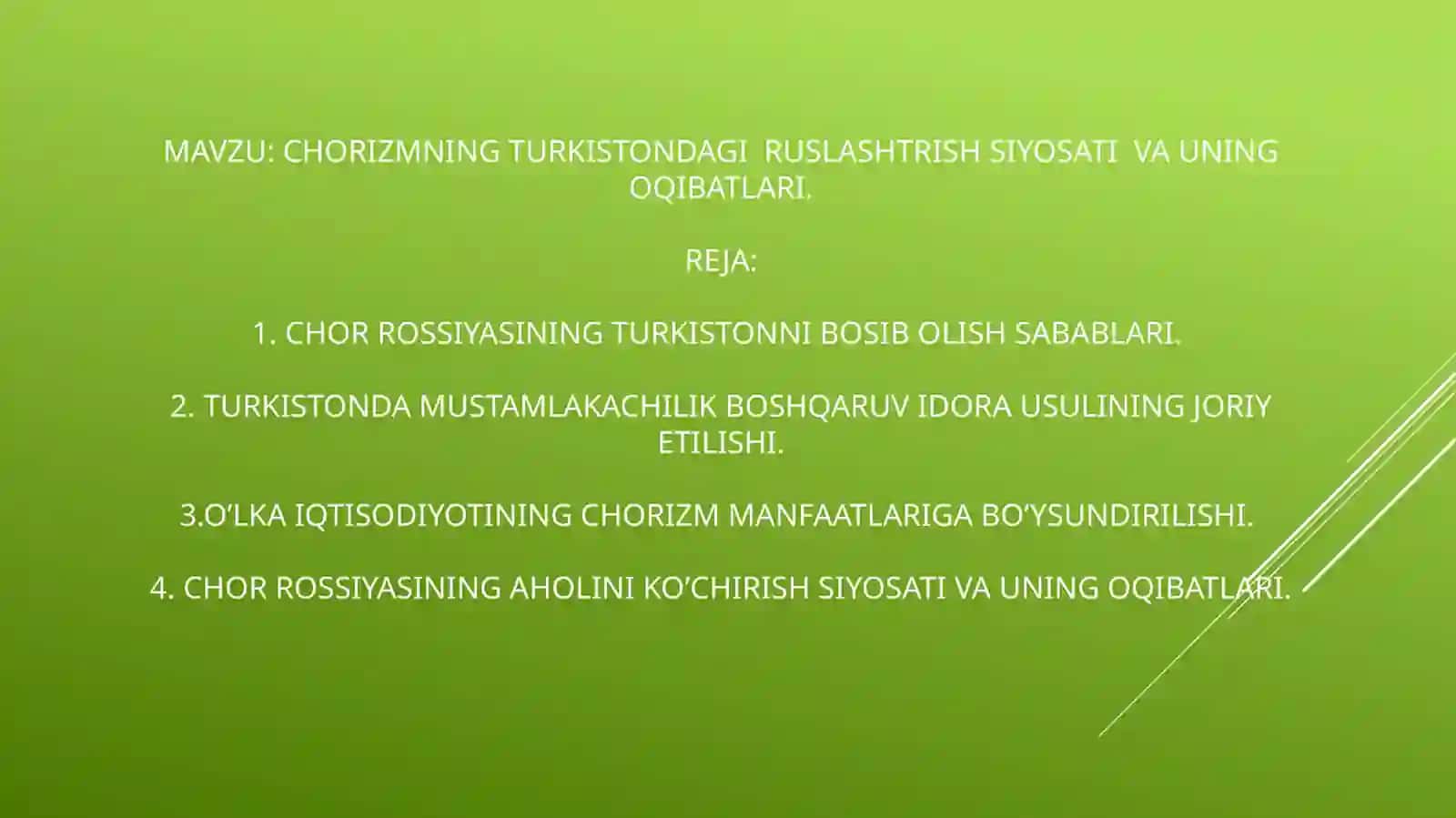 Chorizmning Turkistondagi Ruslashtrish Siyosati Va Uning Oqibatlari 2