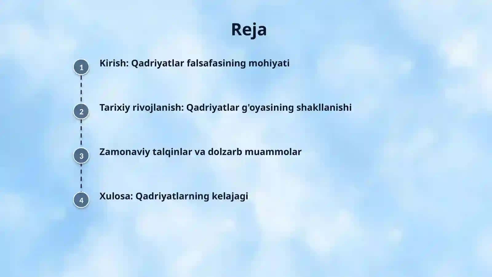 Qadriyatlar falsafasi 2
