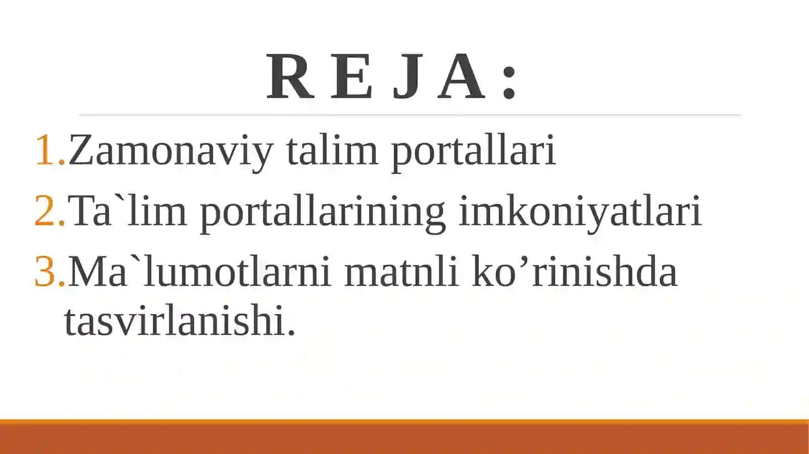 Ta'lim portallarining raqamli manbalari 2