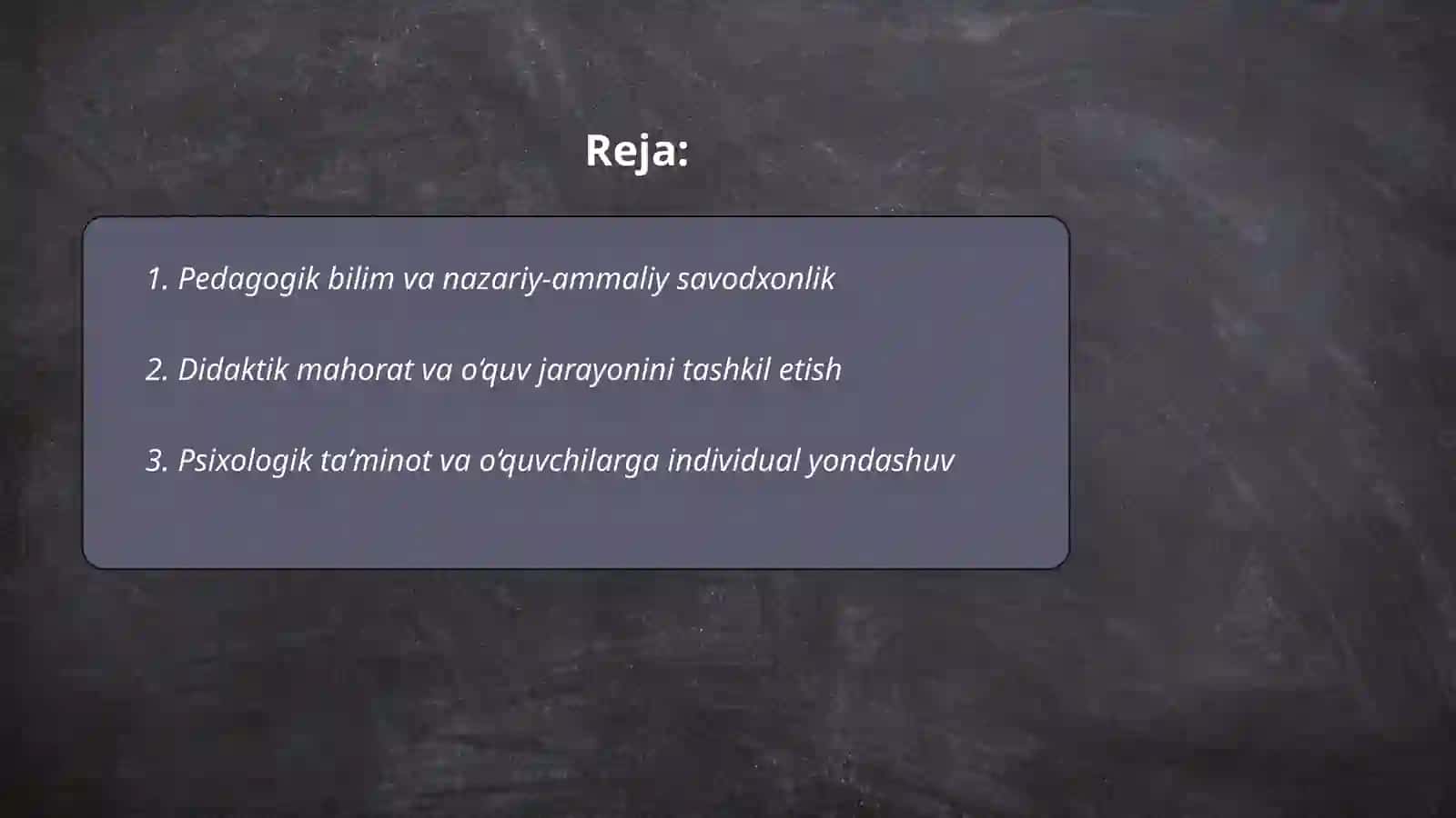 Oʻqtuvchi pedagogik qobilyatining asosiy sifatlari va yetakchi xususiyatlari 2