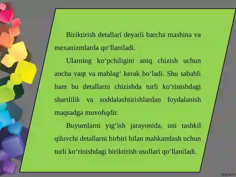 Ajraladigan va ajralmaydigan birikmalar mavzusida 2