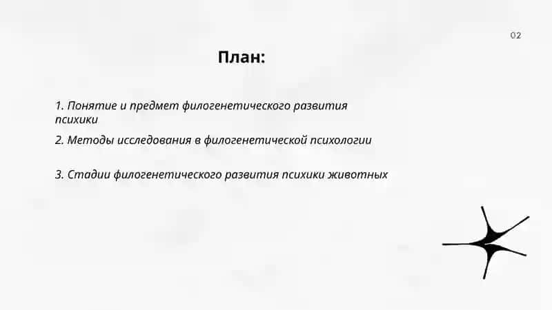 Филогенетическое развитие психики 2