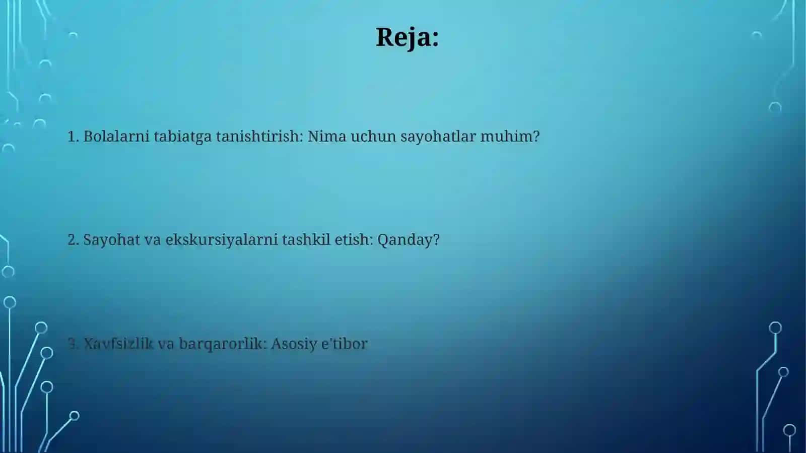 Bolalarni tabiat bilan tanishtirish ekskursiyavasiyrlartashkiletish 2