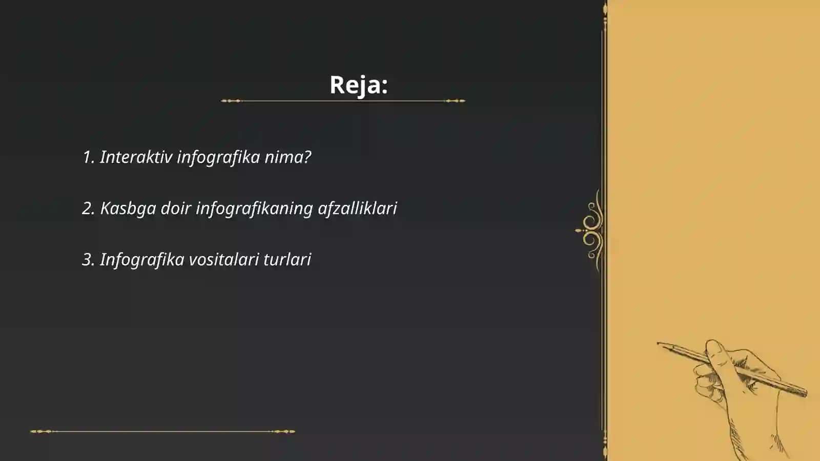 Kasbga doir interektiv infografika vositalarini yaratish texnologiyasi 2