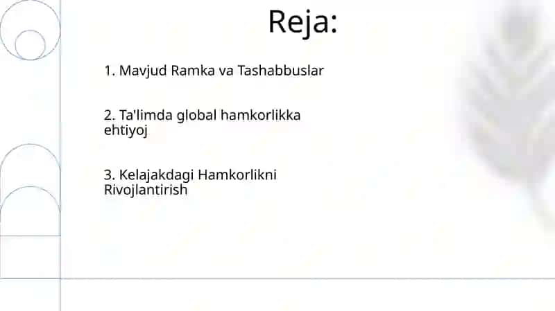 Xalqaro Ta'lim Hamkorligi 2