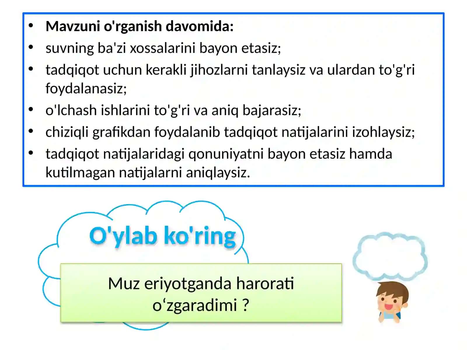 4.1.Suvning xossalari 2