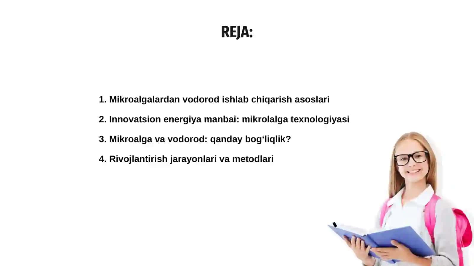 Mikroalgalardan vodorod olish 2