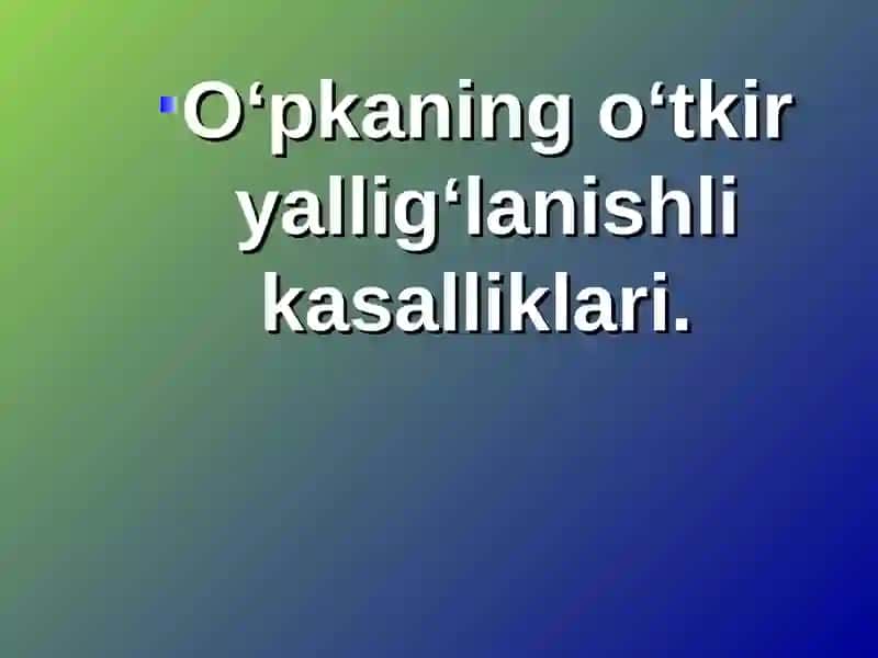 SOMATIK PATOLOGIYAVA OG‘IZ BO‘SHLIG‘IDAGI O‘ZGARISHLAR 2