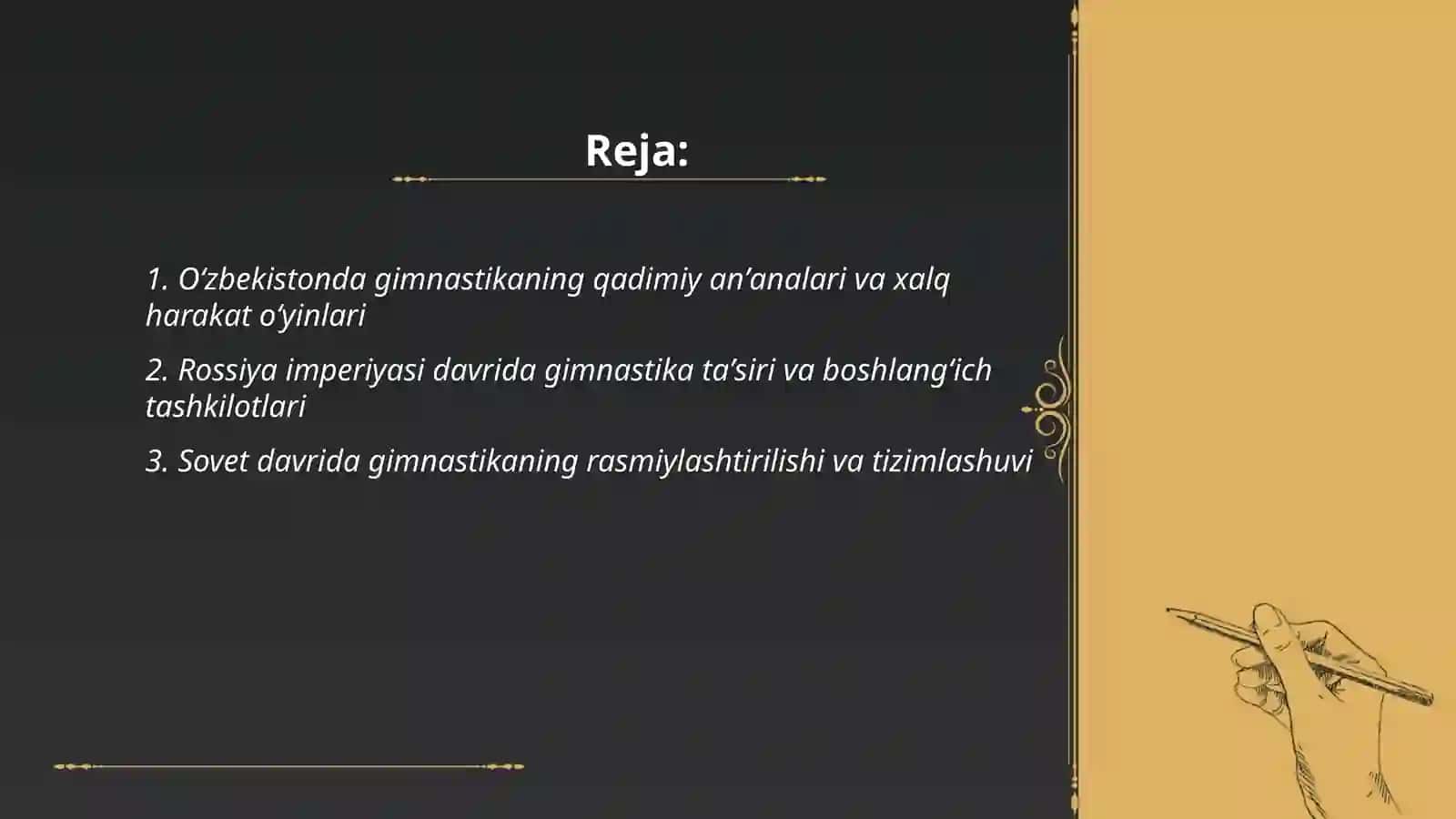 Oʻzbekistonda Gimnastikasi Rivojlanish Tarixi 2