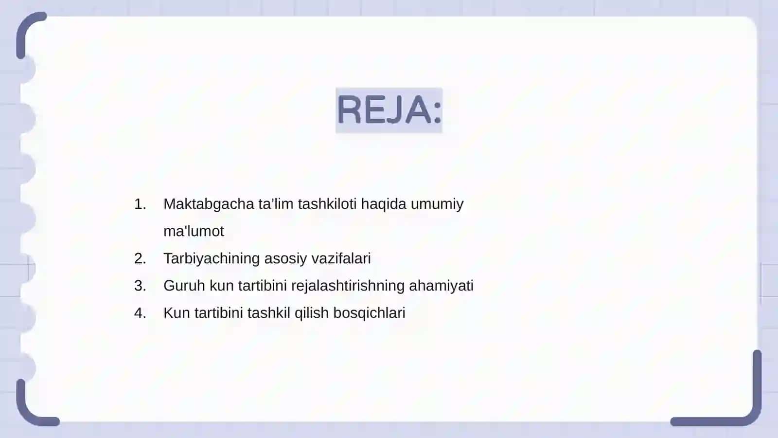 Maktabgacha ta’lim tashkiloti tarbiyachisining lavozim vazifalari 2
