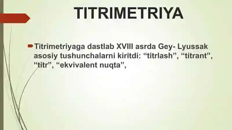 Titrimetriya 2