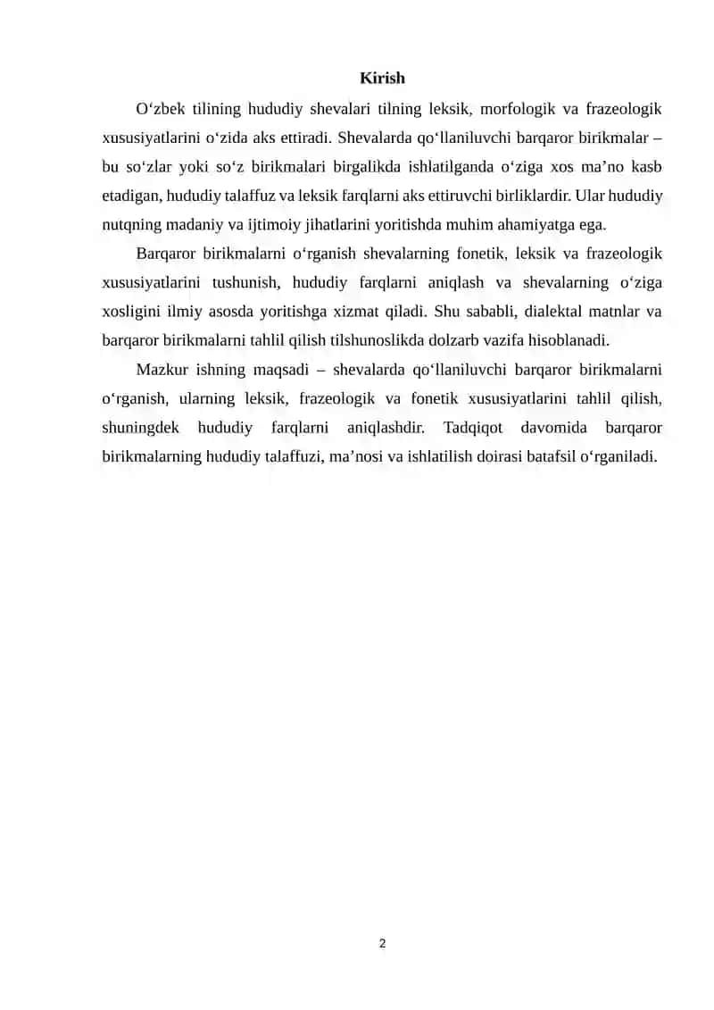 Shevalarda qo‘llaniluvchi barqaror birikmalar 2