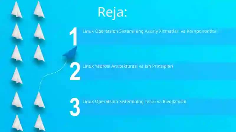 Linux operatsion tizimlarning rivojlanishi va ishlash prinspi 2
